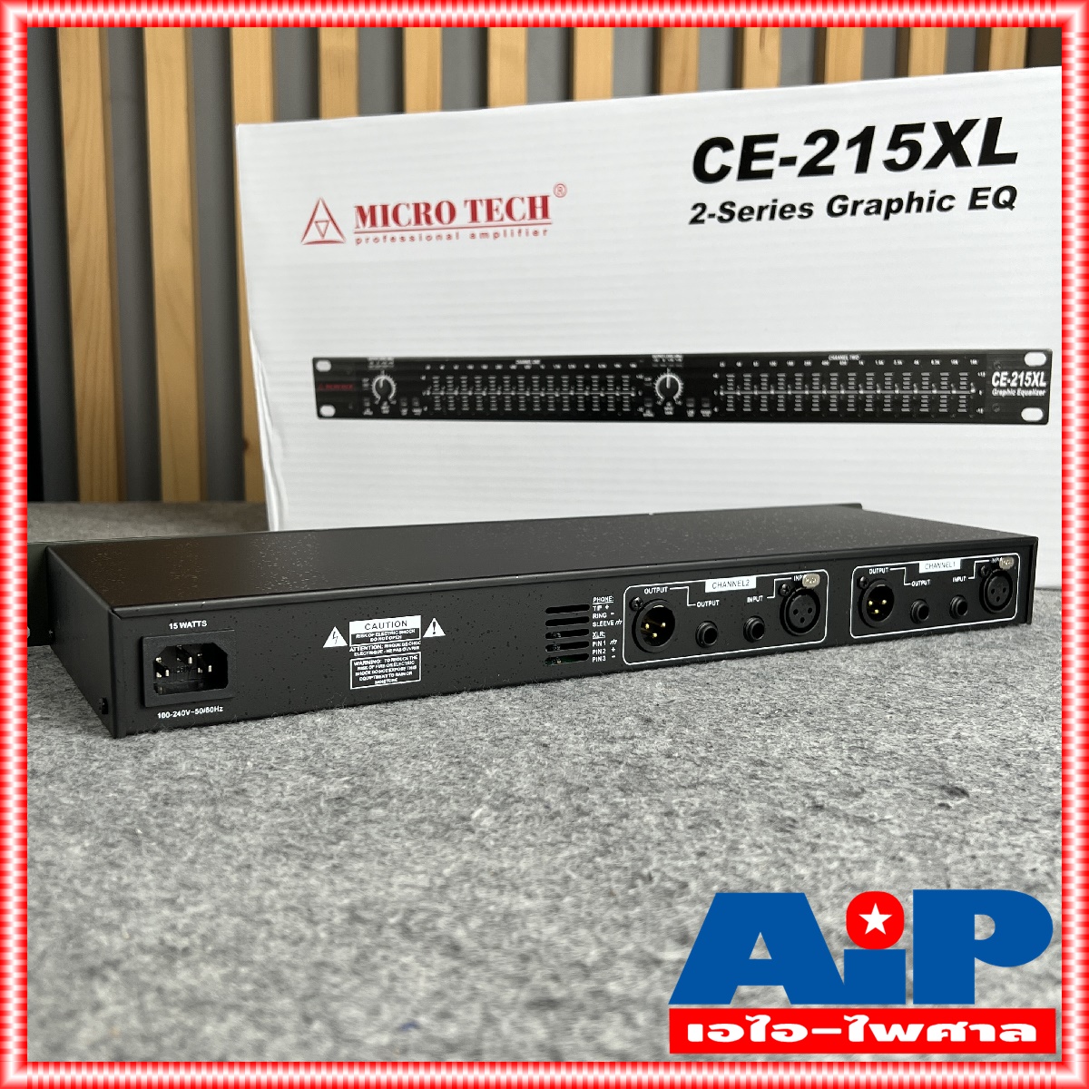 MICROTECH CE-215XL EQ MICRO TECH CE215XL ครอสโอเวอร์ CE 215 XL CE215 CE-215 อีคิว ไมโครเทค เอไอ-ไพศาล