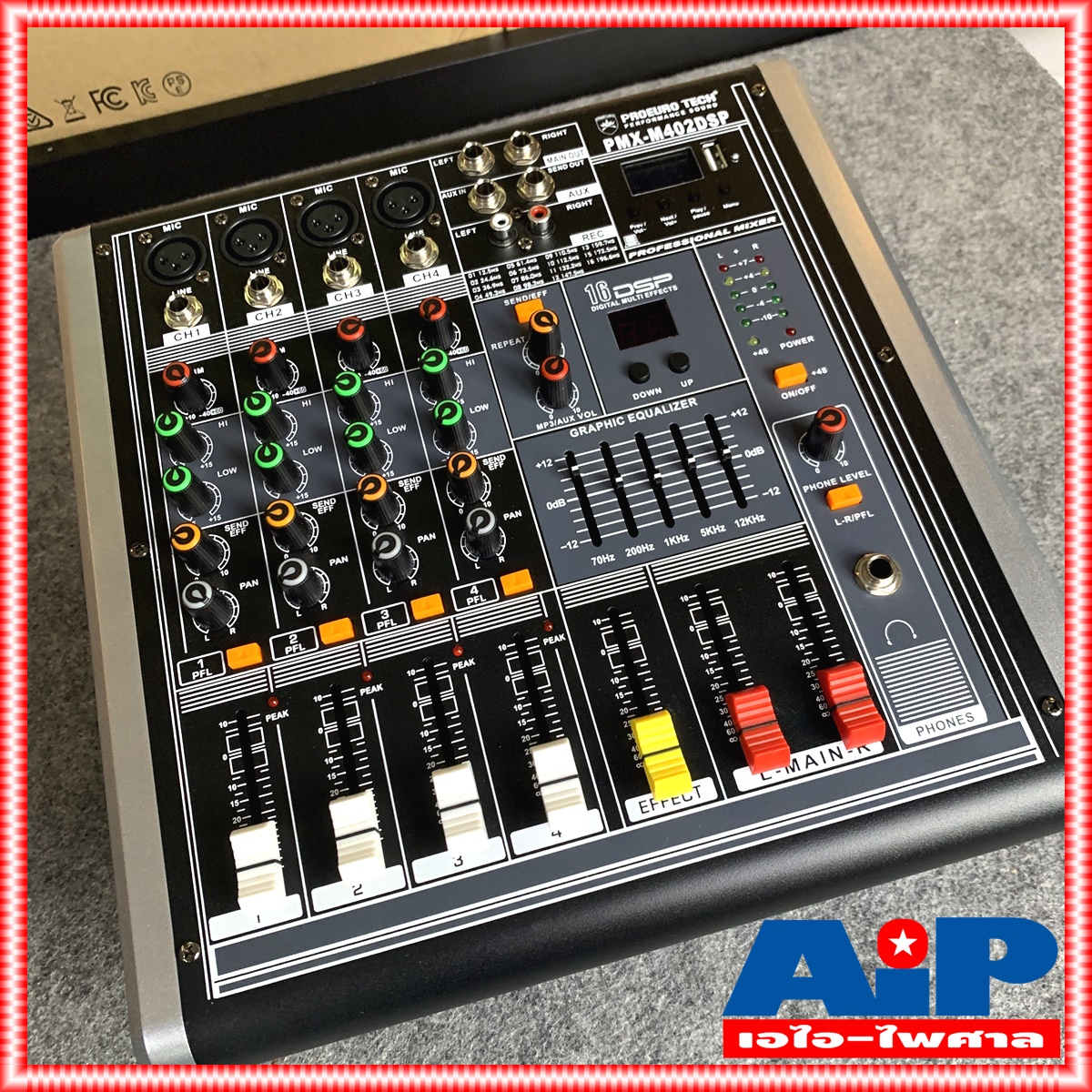 PROEUROTECH PMX-M402 POWERMIXER PMX M 402 เพาเวอร์มิกซ์ มิกซ์ มิกเซอร์ เครื่องเสียง PMX M402 PRO EUROTECH โปรยูโรเทค