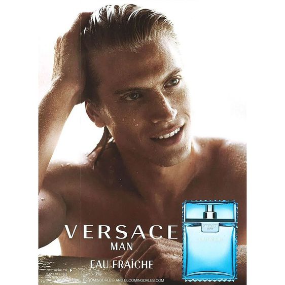 น้ำหอมแท้100% Versace Man Eau Fraiche Eau De Toilette ปริมาณ 100 มล.