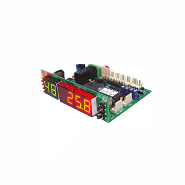 บอร์ดวัดอุณหภูมิ + ความชื้น 5 Relay