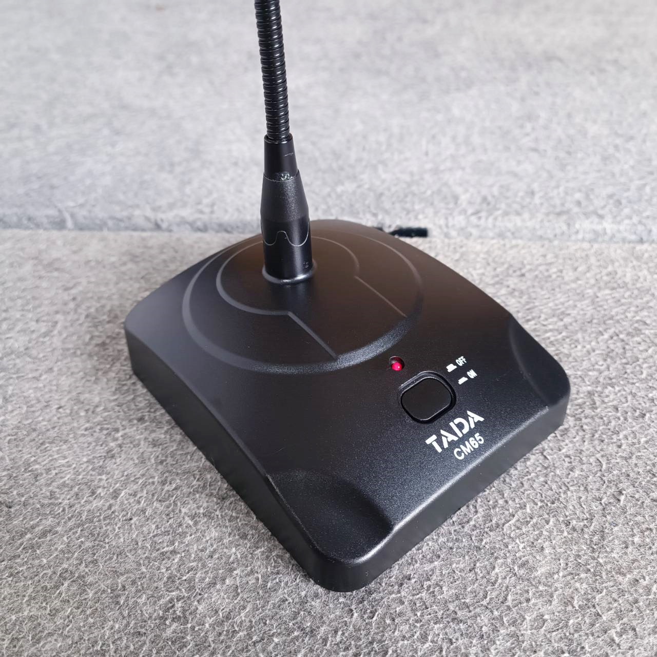 TADA CM-65 ไมค์ตั้งโต๊ะ ไมค์ก้านยาว65เซน ไมโครโฟนประชุม TA DA ไมค์ประกาศ ธาดา CM65 CM 65 เอไอ-ไพศาล