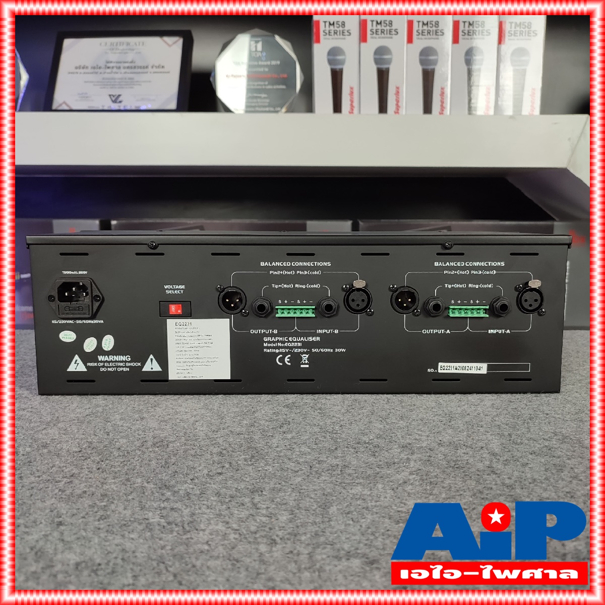 BETA THREE EQ-2231 EQ31BAND อีควอไลเซอร์ EQ 2231 EQตัวปรับแต่งเสียง สเตอริโอกราฟฟิกอีควอไลเซอร์ เครื่องปรับแต่งเสียง