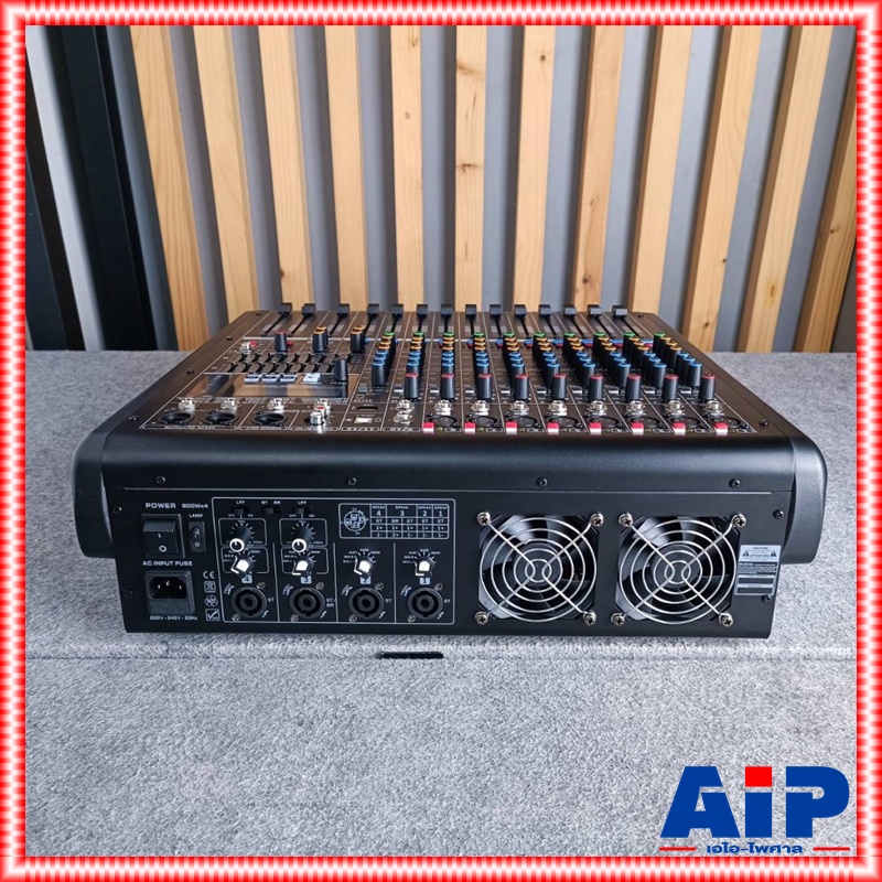 NTS TOP4-1280 POWERMIXER 4CH เอฟเฟคแท้ เพาเวอร์มิกเซอร์ มิกซ์NTS เครื่องเสียง เครื่องผสมสัญญาณเสียง เครื่องปรับแต่งเสียง MIX TOP4 1280 TOP41280 เอไอ-ไพศาล