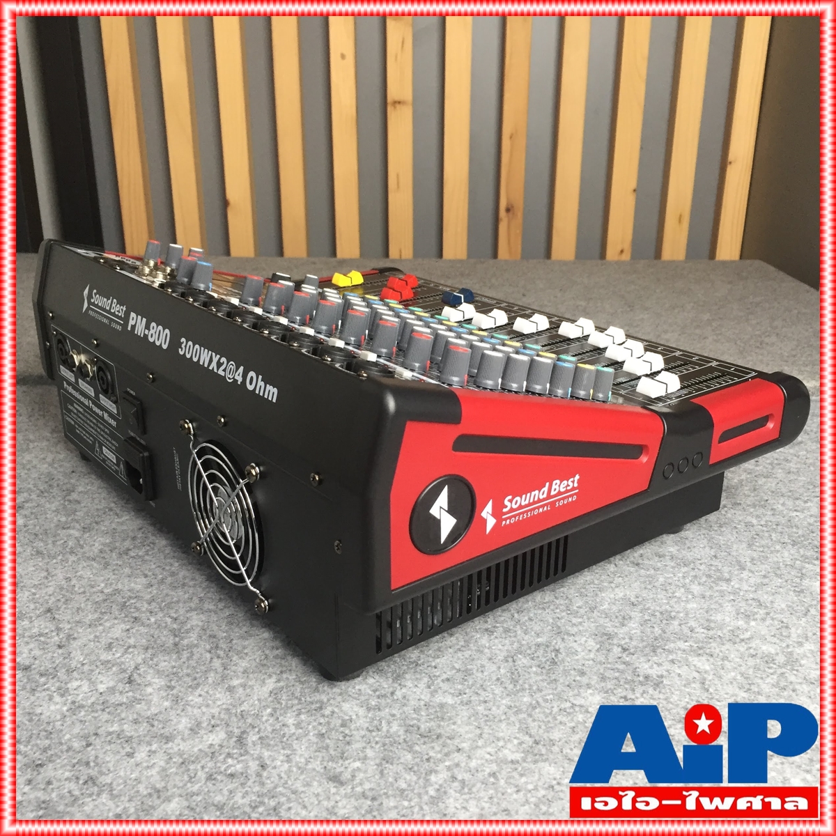 SOUNDBEST PM-800 POWER MIXER มิกซ์ มิกเซอร์ เพาเวอร์มิกซ์ PM 800 PM800 เครื่องเสียง ซาวด์เบส sound best powermixer เอไอ-ไพศาล +++