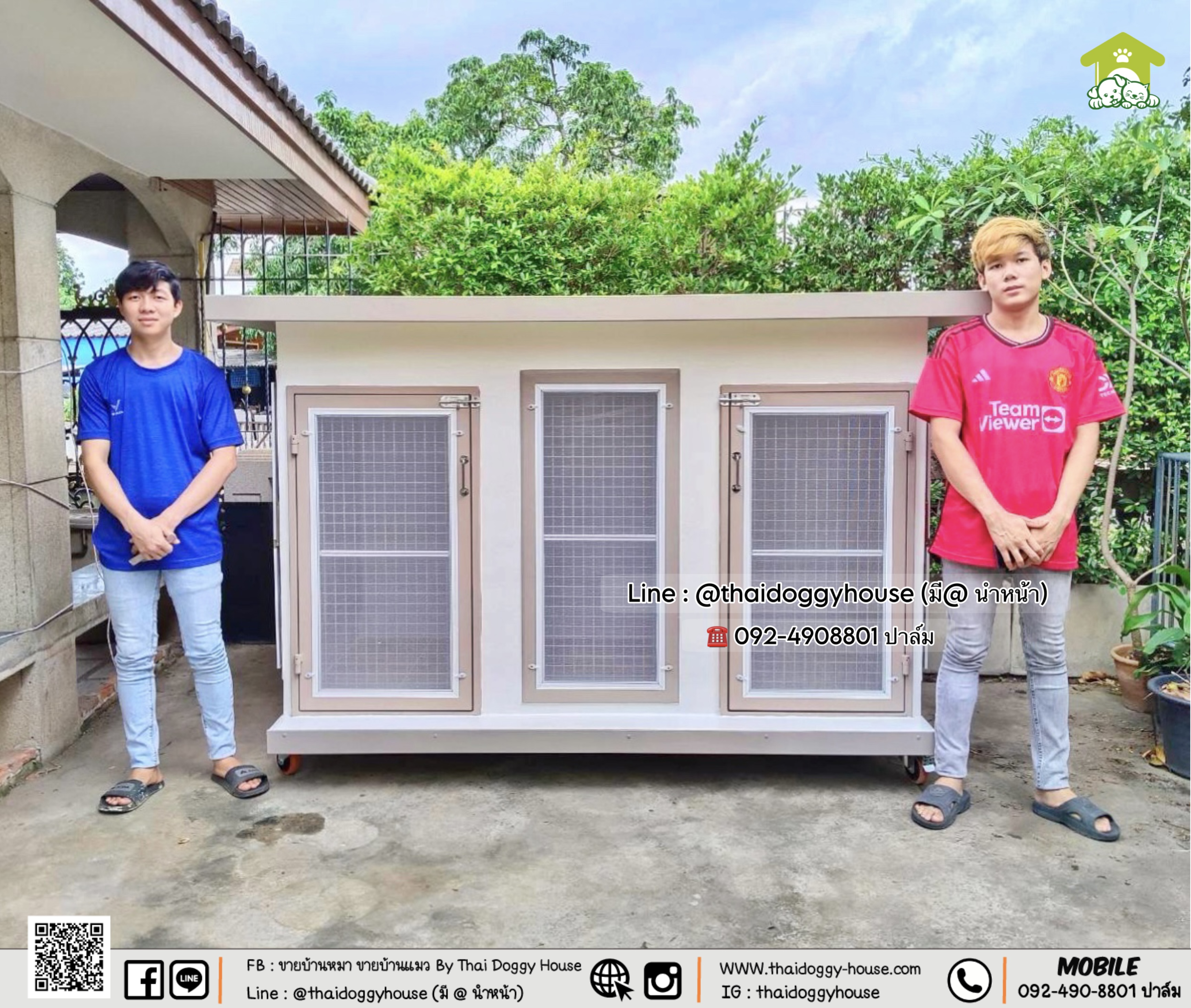 บ้านหมา บ้านแมว 𝐓𝐇𝐀𝐈 𝐃𝐎𝐆𝐆𝐘 𝐇𝐎𝐔𝐒𝐄 𝐁𝐎𝐗 𝐒𝐓𝐘𝐋𝐄