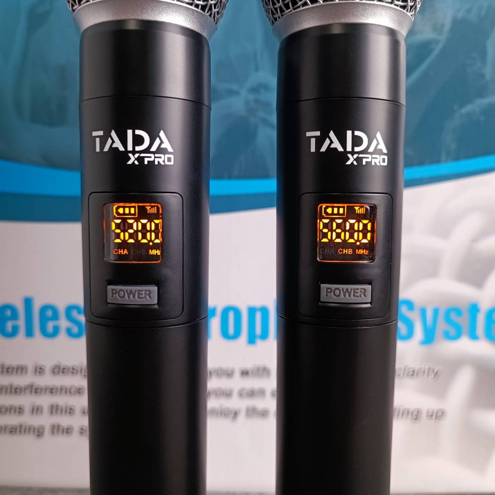 TADA MX-420 mixer พร้อมไมค์ลอย2ตัว ธาดา รุ่น MX 420 MX420 มิกเซอร์ ปรับโทนเสียง มิกเซอร์พร้อมไมค์ลอยคู่ เอไอ-ไพศาล