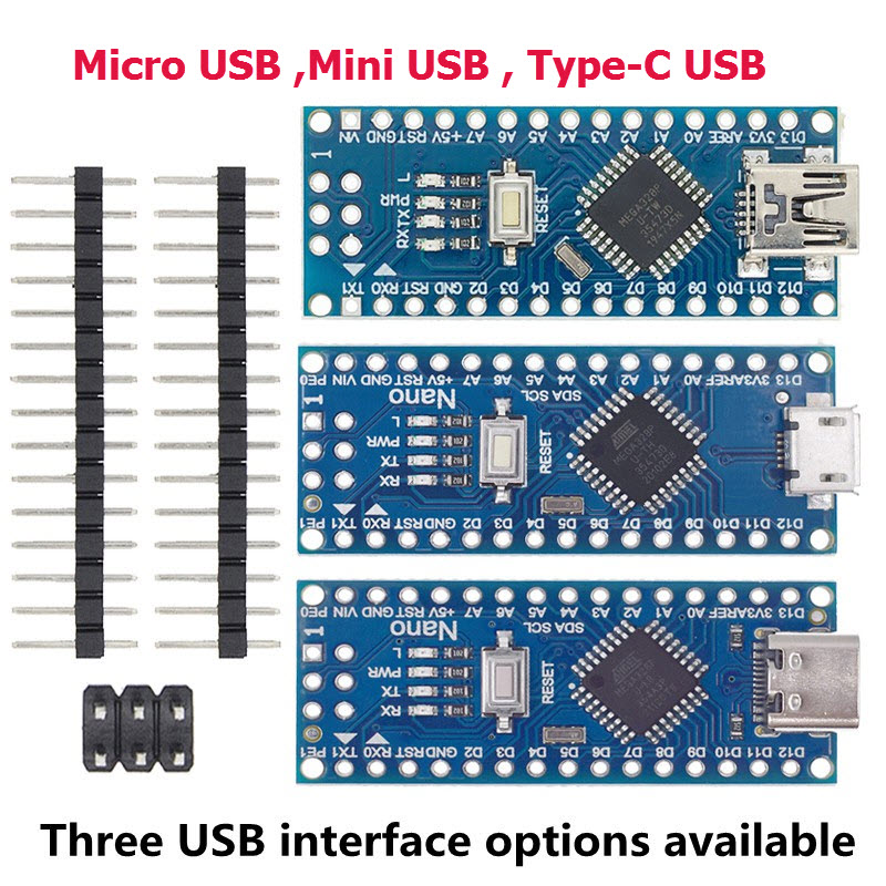 Arduino Nano 3.0 CH340 USB Driver -NO- Micro USB ,Mini USB , Type-C USB