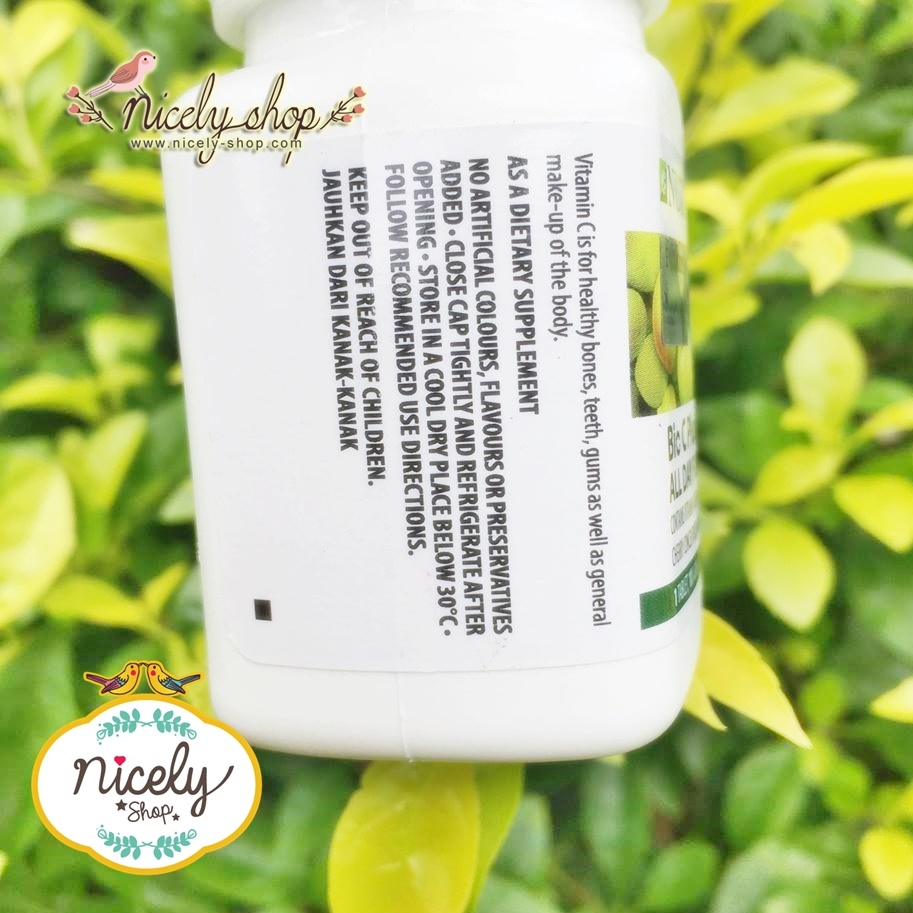 Bio C Plus All Day Formula (60 tab) รุ่นใหม่ การดูดซึมที่ดีค่อยๆปลดปล่อยวิตามินซีออกมาช้าๆและสม่ำเสมอ