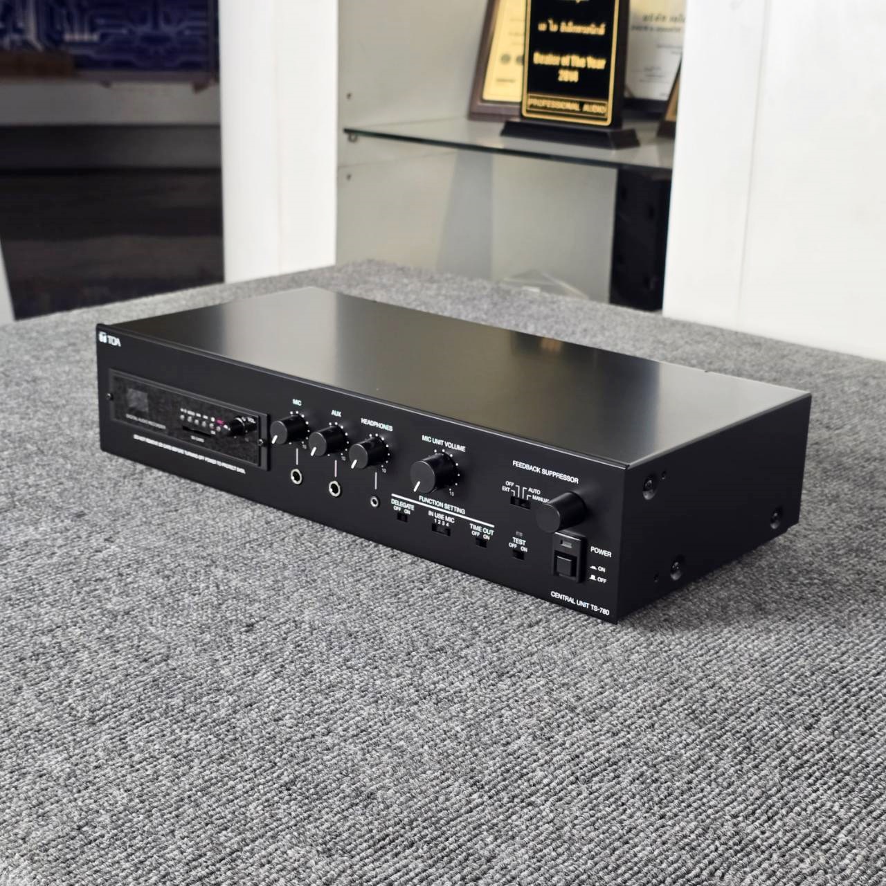 TOA TS-780 CENTRAL UNIT เครื่องควบคุมและจ่ายไฟ ชุดไมค์ประชุม โตอะ TS 780 TS780 เอไอ-ไพศาล
