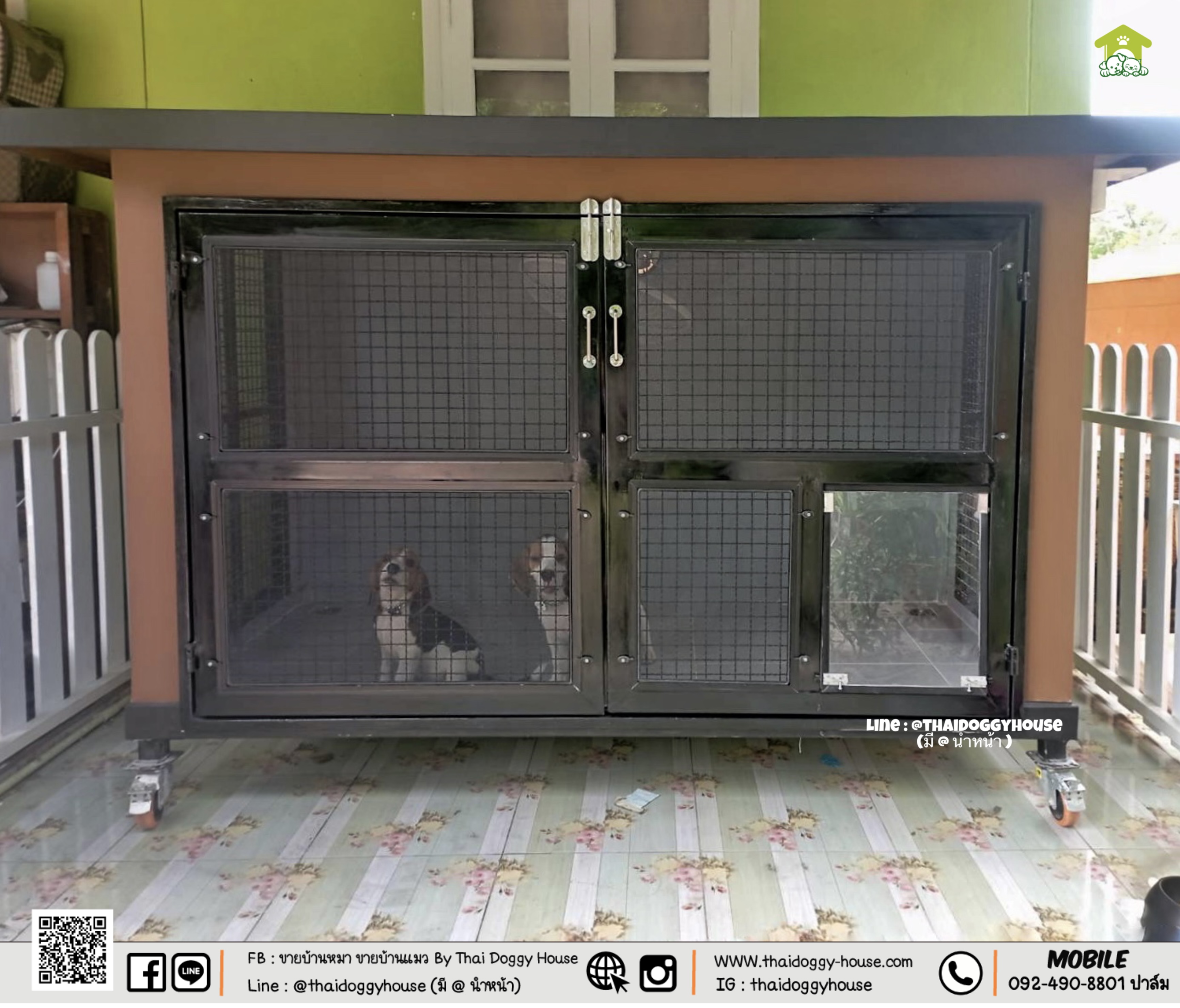 บ้านหมา บ้านแมว " 𝐁𝐎𝐗 𝐒𝐓𝐘𝐋𝐄 𝐁𝐘 𝐓𝐇𝐀𝐈 𝐃𝐎𝐆𝐆𝐘 𝐇𝐎𝐔𝐒𝐄 " &#x