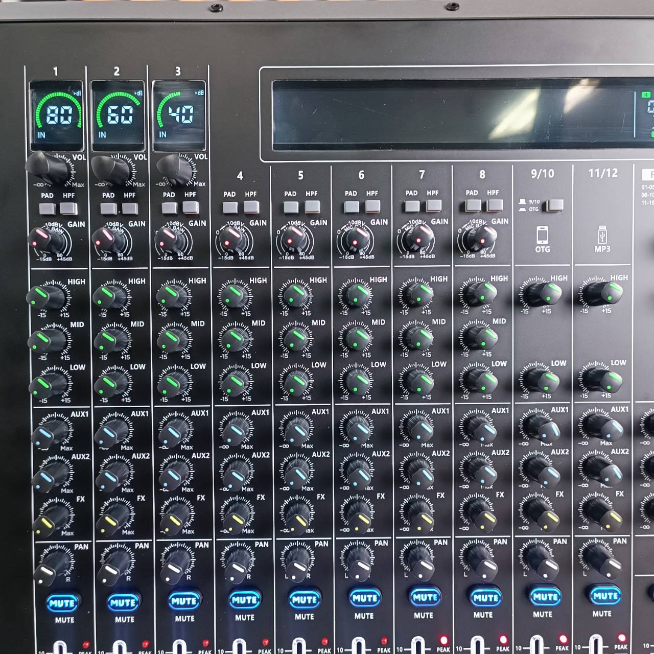 PROEUROTECH TMB-12FX MIXER มิกเซอร์ เอฟเฟคแท้ เครื่องปรับแต่งเสียง โปร ยูโรเทค TMB-12FX TMB-12FX เอไอ-ไพศาล