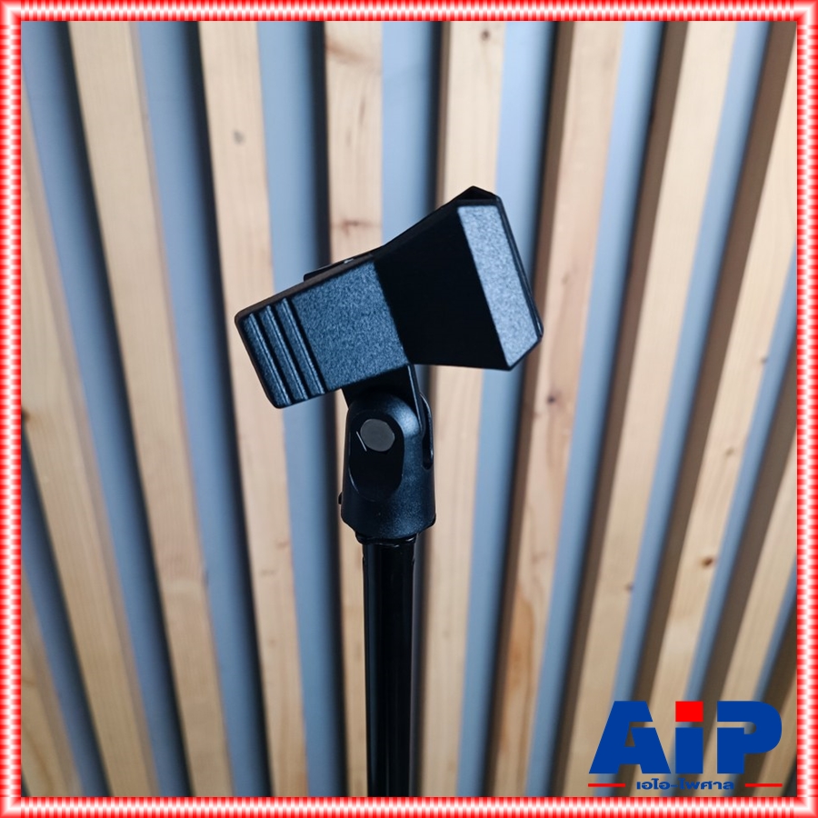 SUPERLUX MS-208/BK ขาตั้งไมค์ตรง พร้อมคอจับไมค์ ขาตั้งไมค์ตั้งพื้น MS208 BK ขาตั้งไมค์ MS 208 ขาตั้งไมค์โครโฟน ขาไมค์