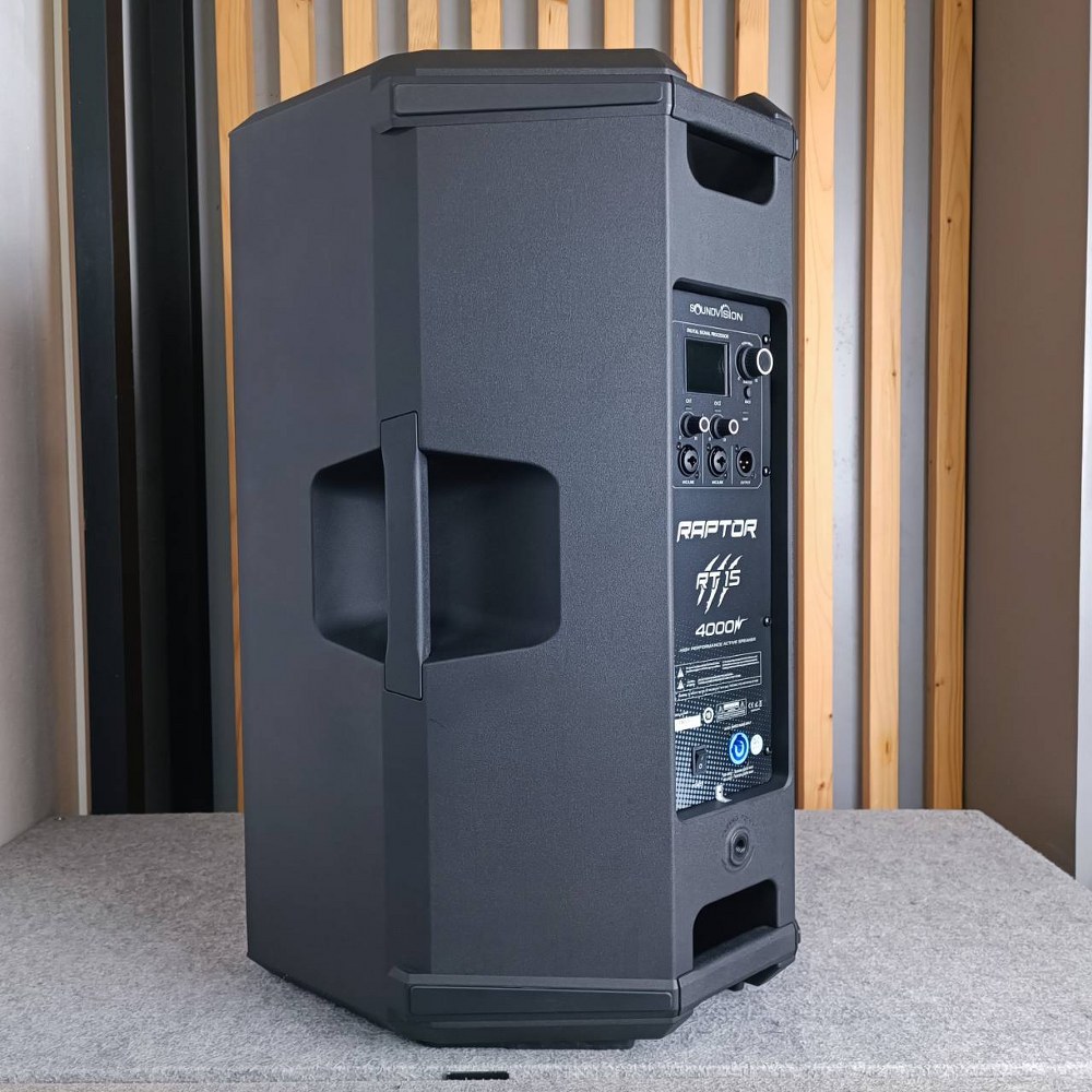 SOUNDVISION RT-15 ตู้ลำโพง ACTIVE 15นิ้ว ตู้ลำโพง 2 ทาง 15 นิ้ว แอมป์ในตัว 4000 วัตต์ RT 15 RT15 เอไอ-ไพศาล