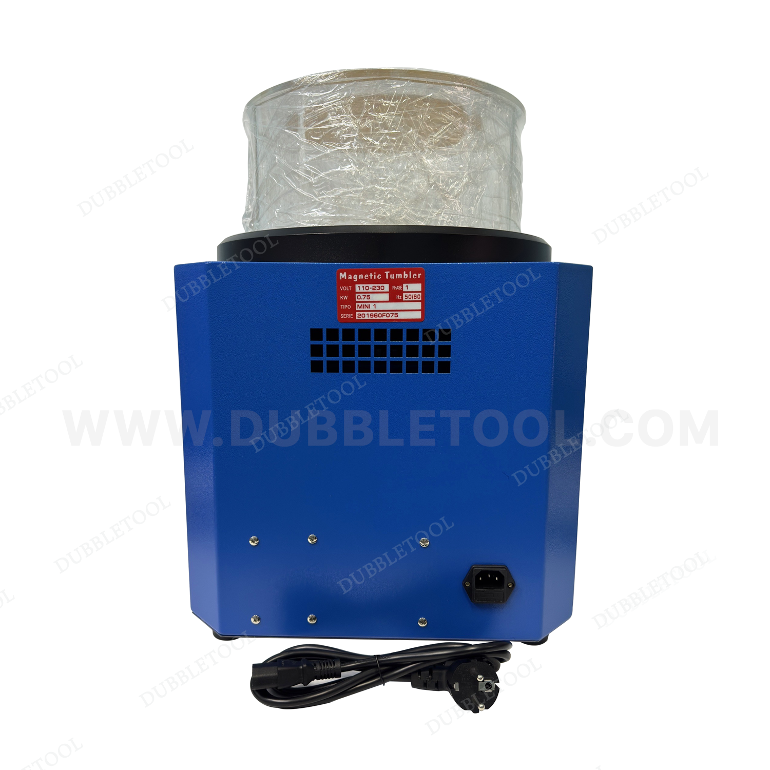 เครื่องร่อนเข็มแม่เหล็ก เครื่องร่อนเข็ม รุ่น KT-360A Rolling Tumbler Barrel 1.3Kg