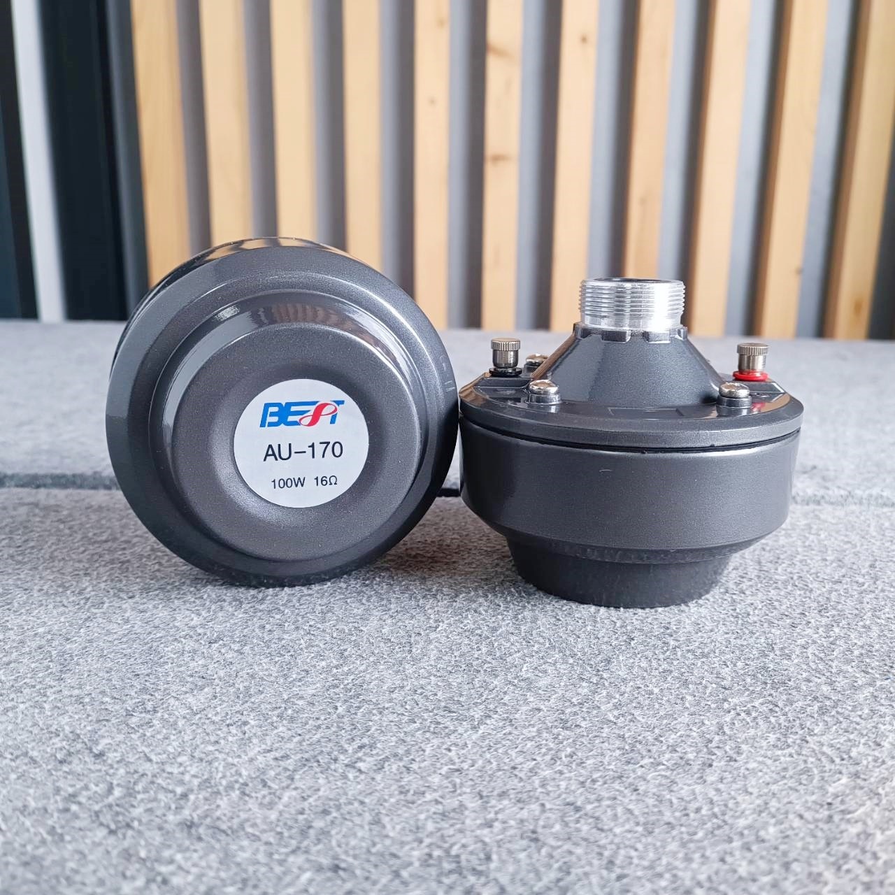 BEST AU-170 ยูนิตฮอร์น ก้นฮอร์น 100W ไดร์เวอร์ยูนิต แบบขันเกลียว เบส Driver Unit ตูดฮอร์น AU170 AU 170 เอไอ-ไพศาล