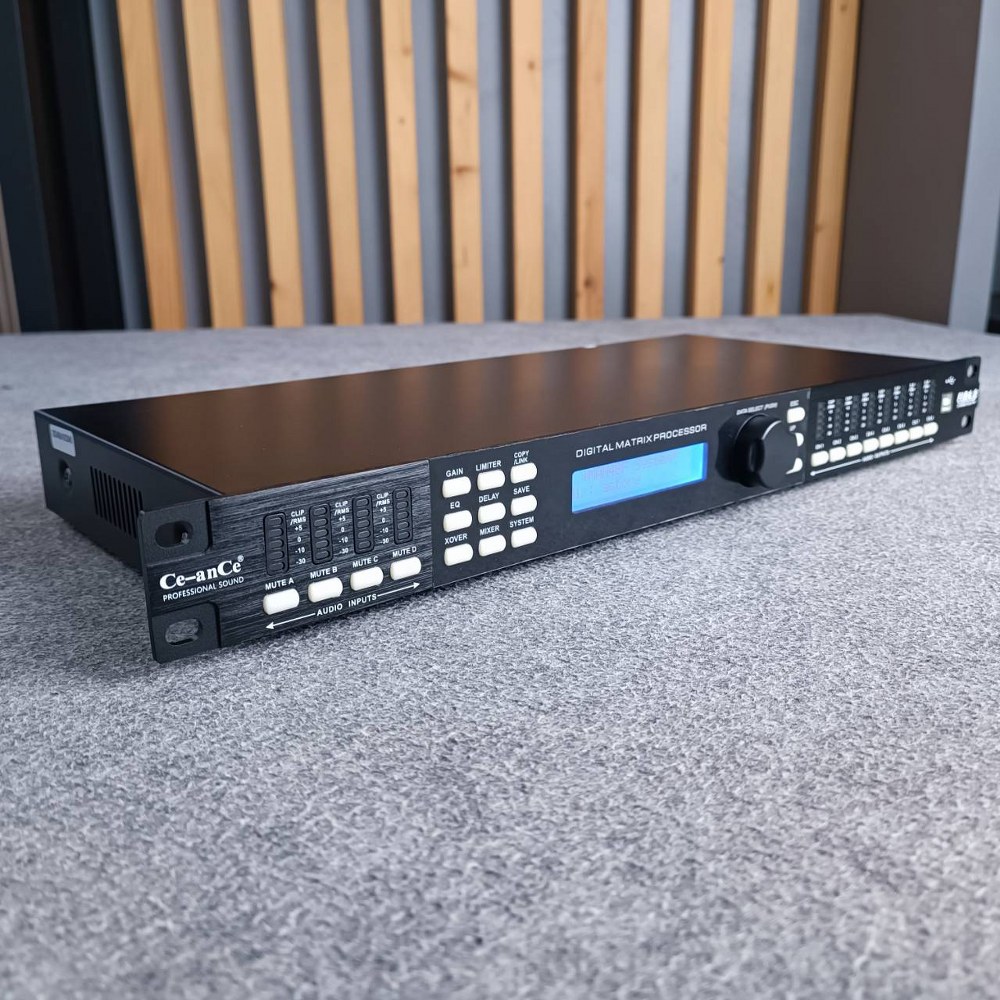 CEANCE FIR4.8 Digital Speaker Controller รุ่นใหม่ ครอสดิจิตอล 4 in 8 out Ce-anCe FIR 4.8 CE ANCE เอไอ-ไพศาล