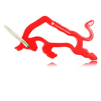 พวงกุญแจที่เปิดขวด รูปวัวกระทิง Bull Shaped Keychain Opener