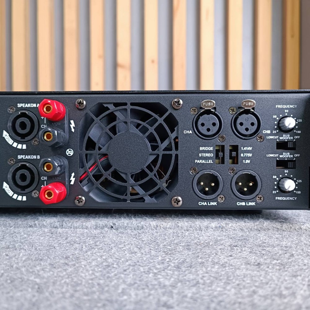 TADA TDX-160 poweramp เพาเวอร์แอมป์ 2 แชนแนล กำลังขับ 1600 วัตต์ที่ 8 โอห์ม TA DA TDX 160 TDX160 เอไอ-ไพศาล