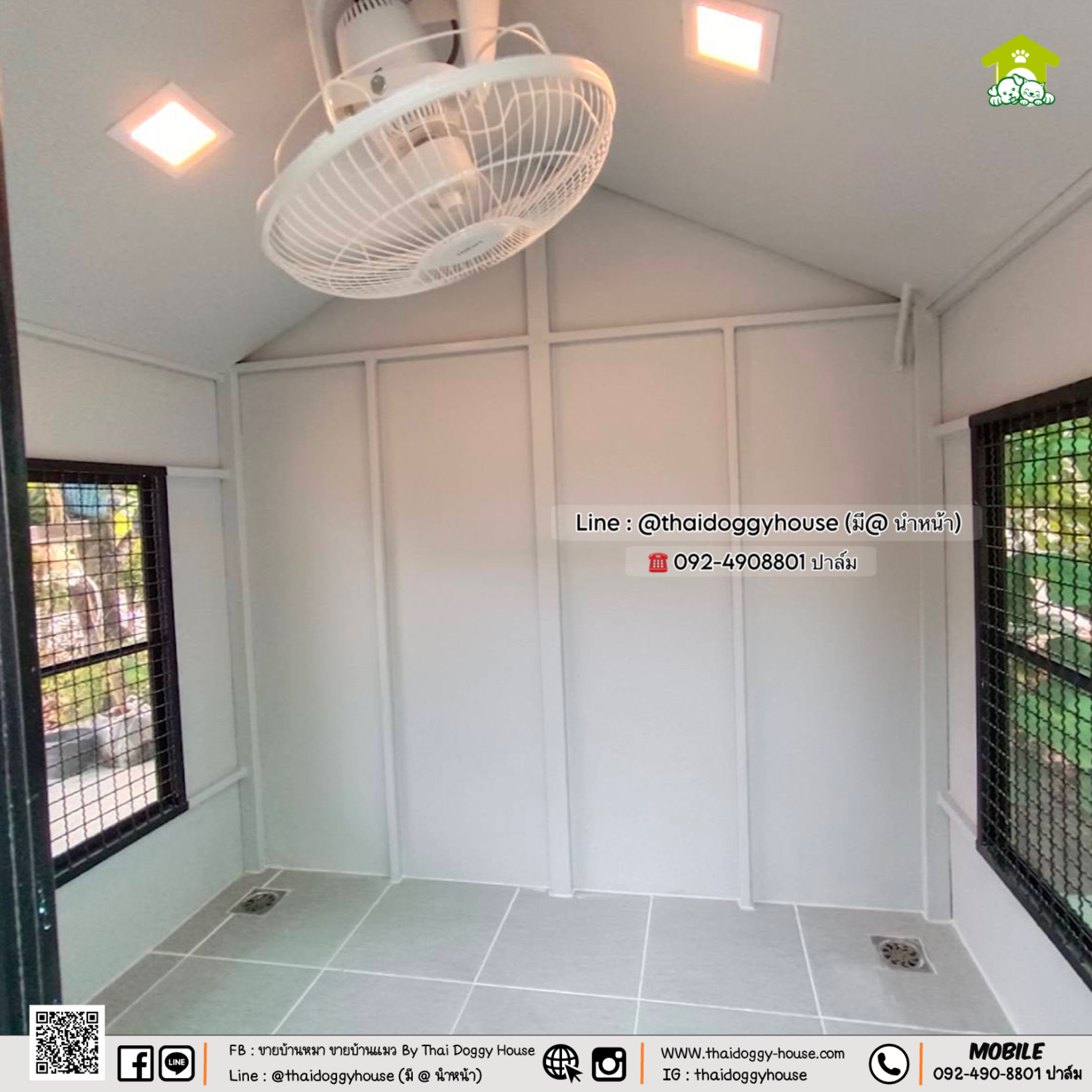 𝗠𝗜𝗡𝗜𝗠𝗔𝗟 𝗦𝗧𝗬𝗟𝗘 บ้านหมา บ้านแมว " 𝐓𝐇𝐀𝐈 𝐃𝐎𝐆𝐆𝐘 𝐇𝐎USE