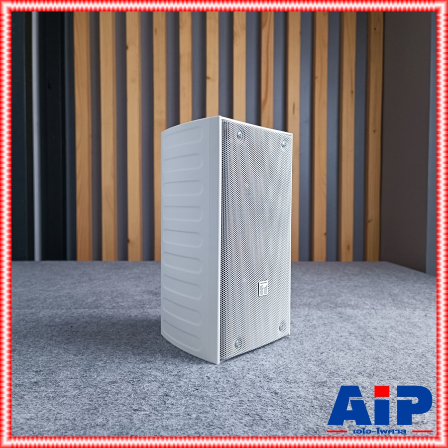 สีขาว TOA TZ-206W ตู้ลำโพง TZ 206W TZ206W TZ206 ตู้ ลำโพง คอลัมน์ 2×4 นิ้ว 20 วัตต์ Column Speakers 70V/100V เอไอ-ไพศาล