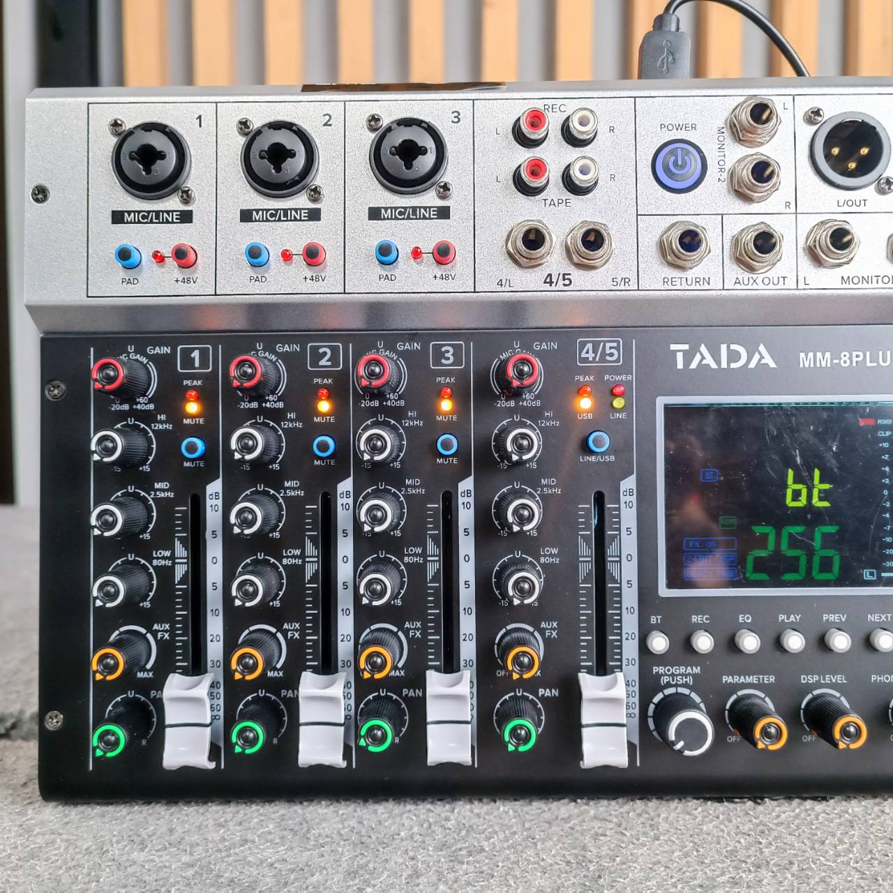 TADA MM-8 PLUS MIXER TA DA มิกเซอร์อนาล็อก 8 ช่อง เอฟเฟคแท้ มิกเซอร์ขนาดเล็ก ธาดา MM 8 PLUS MM8 PLUS ta da เอไอ-ไพศาล