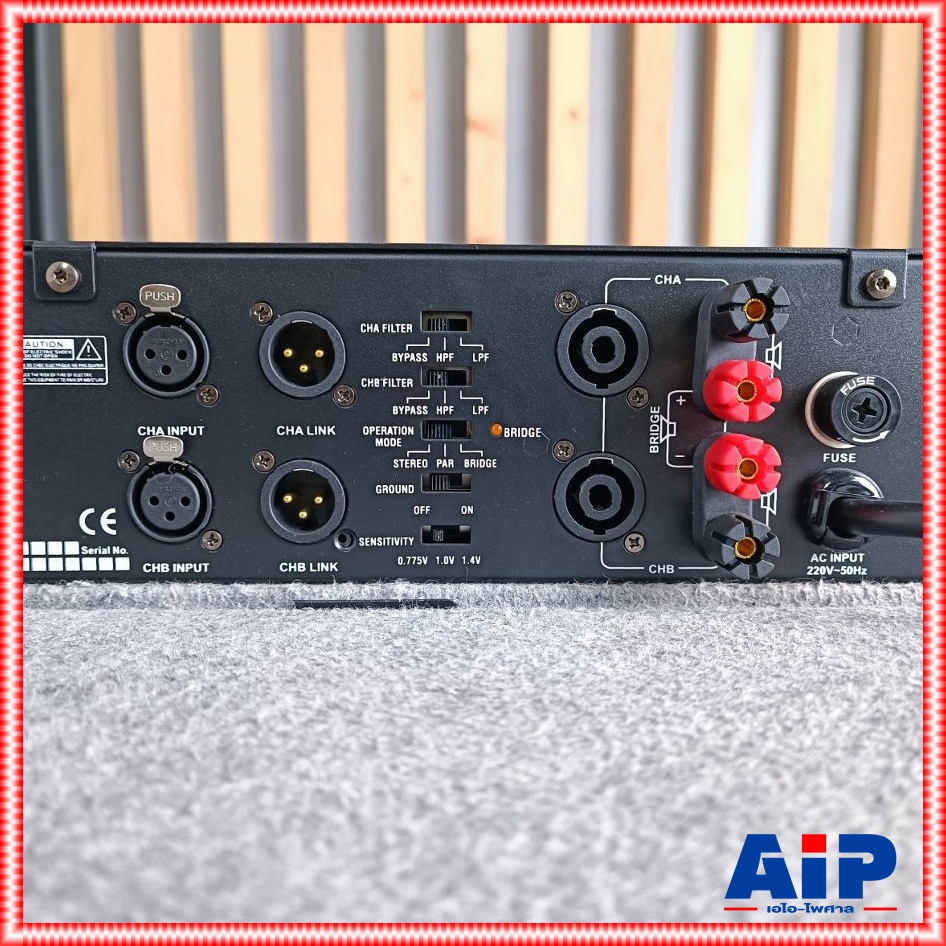 NTS MI3500 POWERAMP เอ็นทีเอส ขยาย เพาเวอร์ เครื่องขยายเสียง แอมป์ MI 3500 power amp เอไอ-ไพศาล