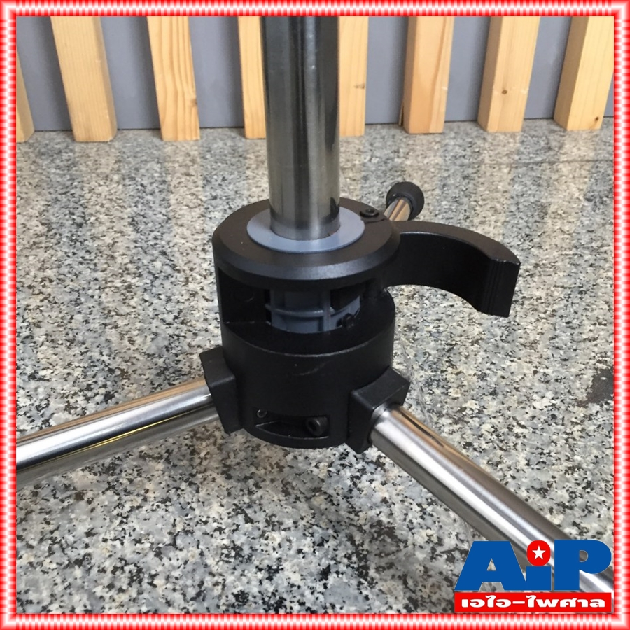 ขาไมค์สแตนเลส COMPACT PRO-SSM คอมแพ็คขาตั้งไมค์บูม ขาตั้งไมค์ตั้งพื้น แข็งแรงทนทาน ทนทุกการใช้งาน น้ำหนัก 3 kg. เอไอ-ไพศาล