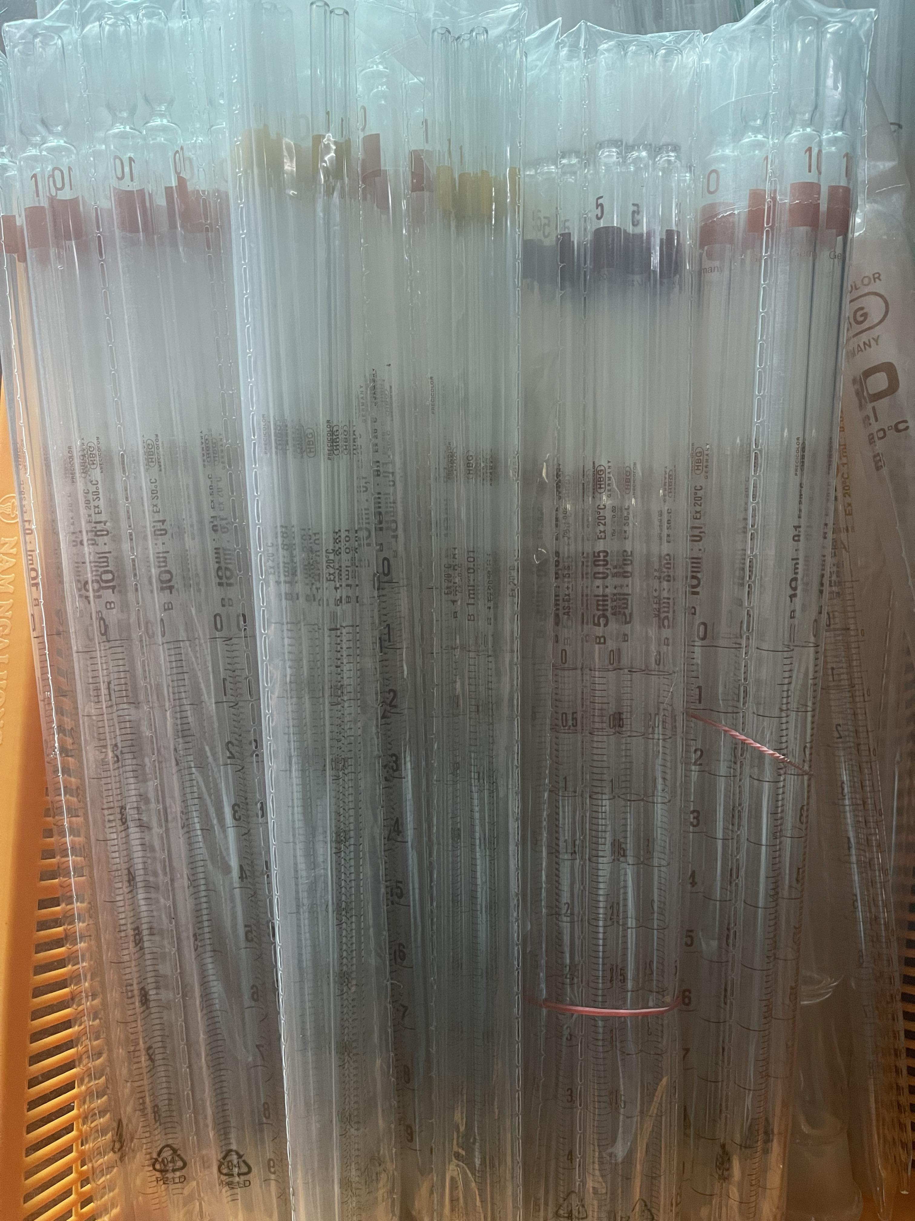 Pipette, Graduated 0.5,1,2,5,10,25,50,100 มล