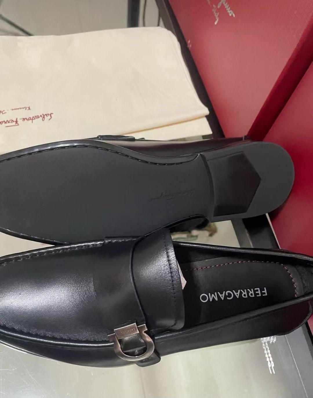 **do** รองเท้า SF gancini shoes men หนังวัวนุ่มมาก น้ำหนักเบา ของผู้ชาย สินค้าใหม่ ของแท้