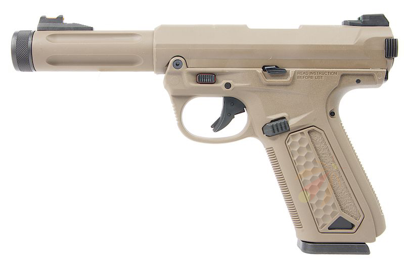 Action Army AAP01 Airsoft GBB Pistol - FDE (AATW-PS-AAP01-FDE)