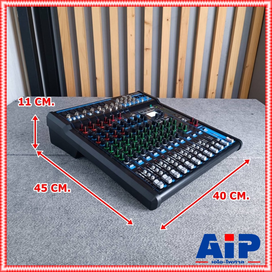 TOPPPRO MX.12 MIXER มิกเซอร์ ดิจิตอลเอฟเฟคแท้ เครื่องปรับแต่งเสียง เครื่องเสียง TOPP PRO MX 12 MX12 เอไอ-ไพศาล