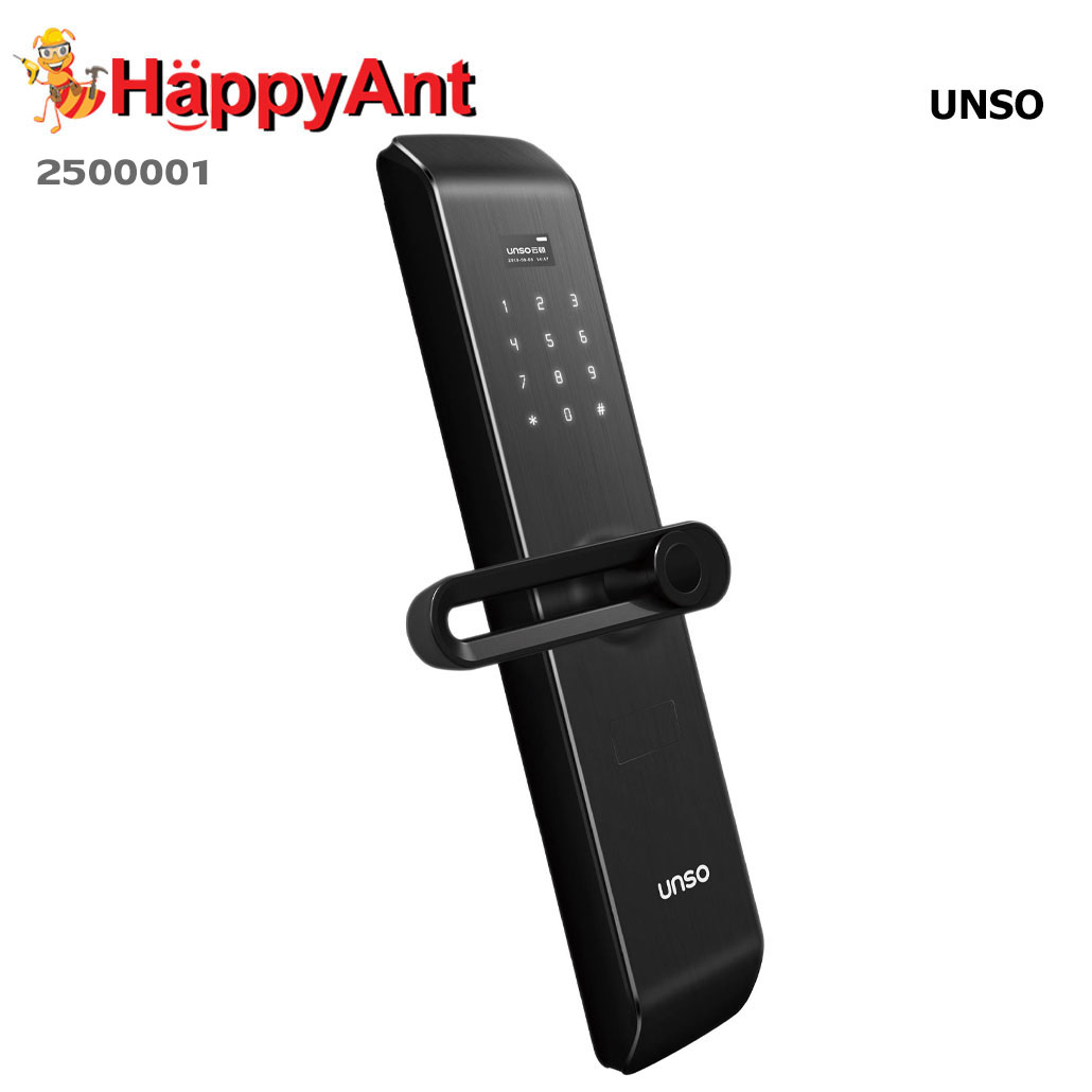 2500001 กลอนประตูดิจิตอล UNSO รุ่น YSL G01 สีดำ