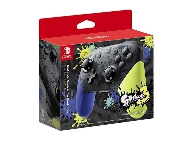 Nintendo Switch Pro Controller Splatoon 3 Edition