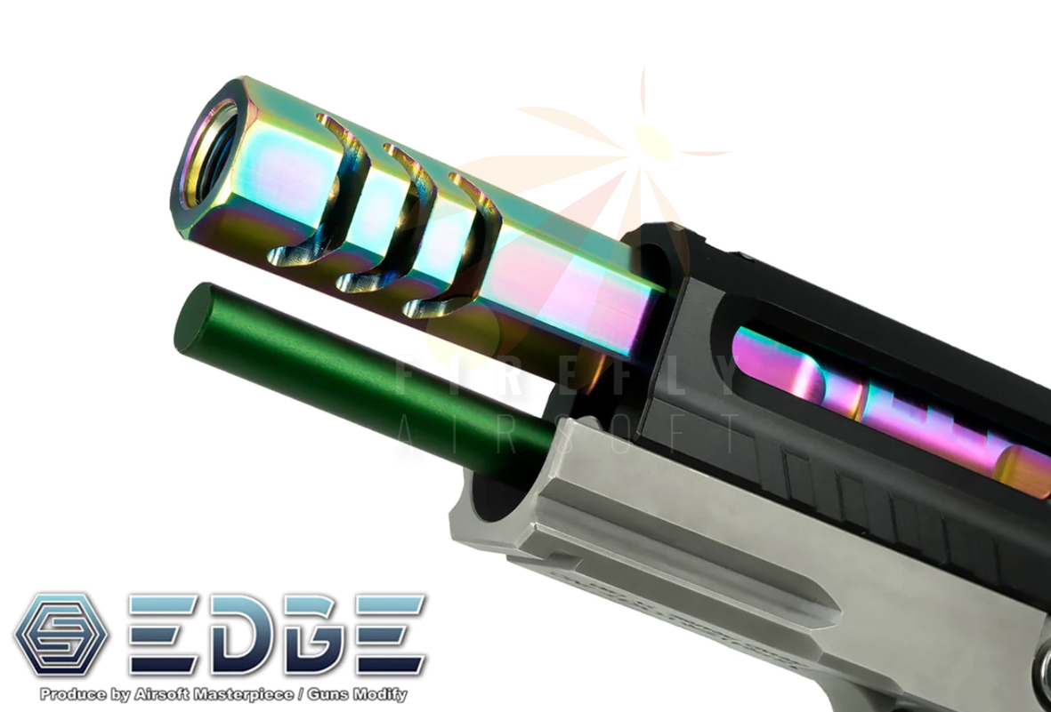 EDGE “WARP” Stainless Steel Outer Barrel for Hi-CAPA 5.1 (Rainbow)