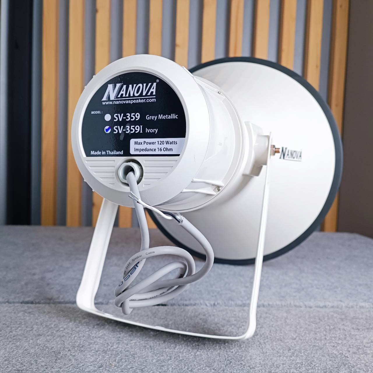 *ส่งกล่องละ1ปาก* NANOVA SV-359I สีงา ปากฮอร์น15นิ้ว พร้อมยูนิต ปากฮอร์น พร้อมยูนิต ลำโพงฮอร์น ปากฮอร์น+ยูนิต รุ่น SV 359I SV359I เอไอ- ไพศาล