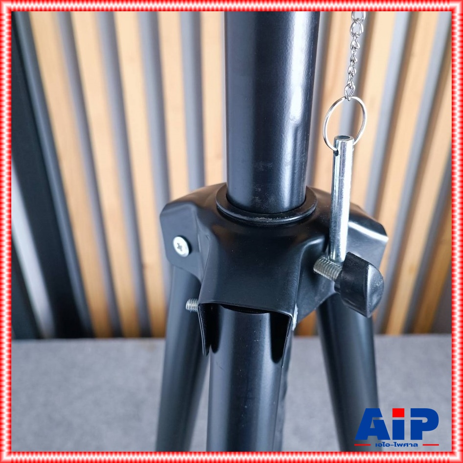2ต้น TADA SPS-602B ขาตั้งลำโพง ข้อต่อเหล็ก ขาตั้งตู้ลำโพงเหล็กสีดำ ข้อต่อทุกส่วนทำจากเหล็ก ขาตั้งลำโพงแบบสามขา SPS 602B SPS602B เอไอ-ไพศาล