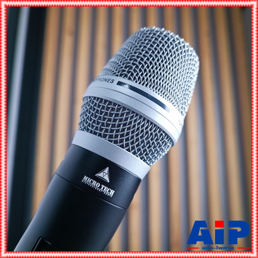 MICROTECH MT-999A ไมค์ลอยมือถือคู่UHF ไมโครเทค ไมค์ไร้สาย ย่าน UHF คลื่นความถี่ใหม่ 4 เสา MT 999 A MT999A เอไอ-ไพศาล +++