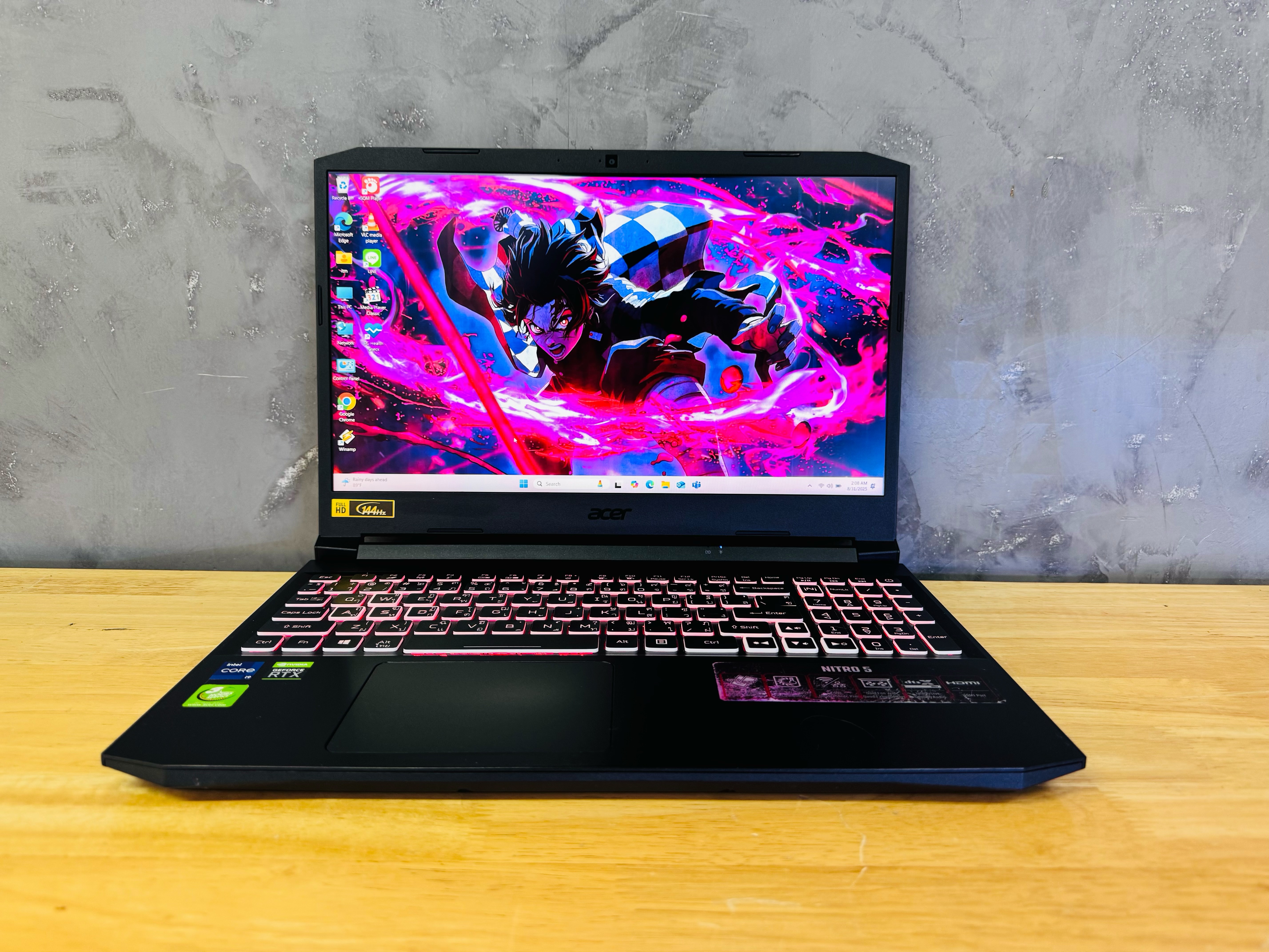 ⭐️ ACER NITRO 5 AN515-57-9710 (SHALE BLACK) ⭐️การ์ดจอโหด RTX3060 ราคานี้ต้องโดน ✨