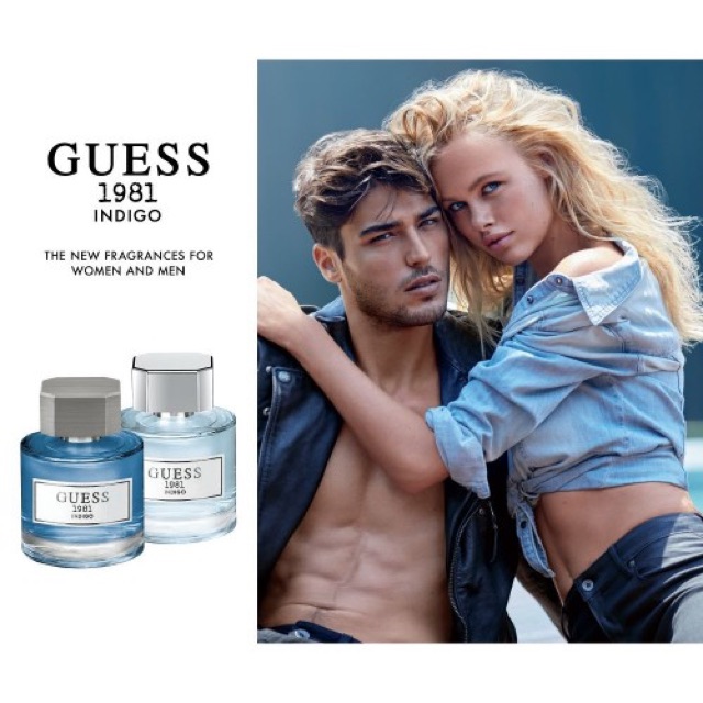 น้ำหอมแท้100% Guess 1981 Indigo Pour Homme EDT 100 ml.