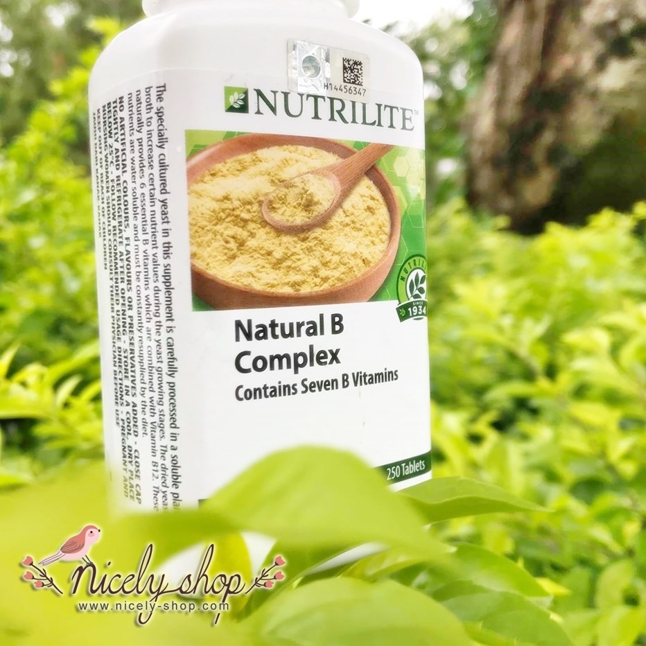 Natural B Complex (250 tab) สำคัญต่อร่างกายมากๆนะจ้า เต็มเปี่ยมได้ด้วยคุณค่าของวิตามินบีรวม 13 ชนิดจ้าสูตรซึมดีค่า วิถีชีวิตที่เคร่งเครียดควรทานจ้า