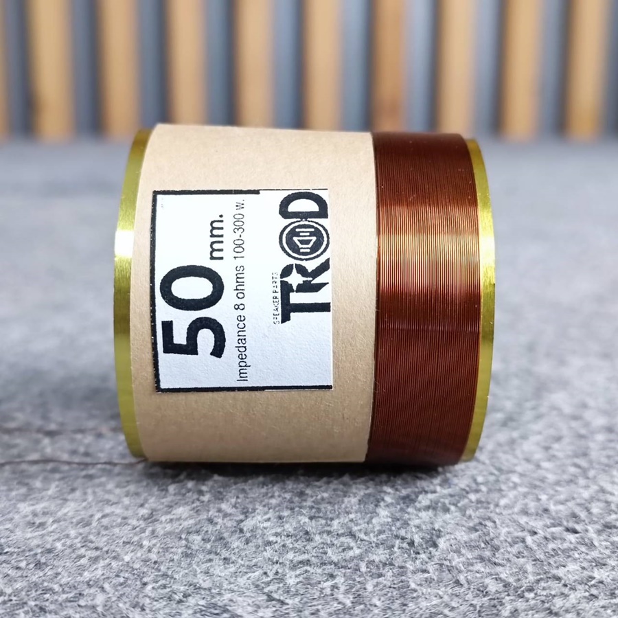 อลูมิเนียม วอยซ์ เบอร์50 อลูมิเนียม วอยซ์ทั่วไป วอยซ์เทียบเบอร์50 VOICE COIL วอยล์ ลำโพง ดอกลำโพง อะไหล่ลำโพง เอไอ-ไพศาล