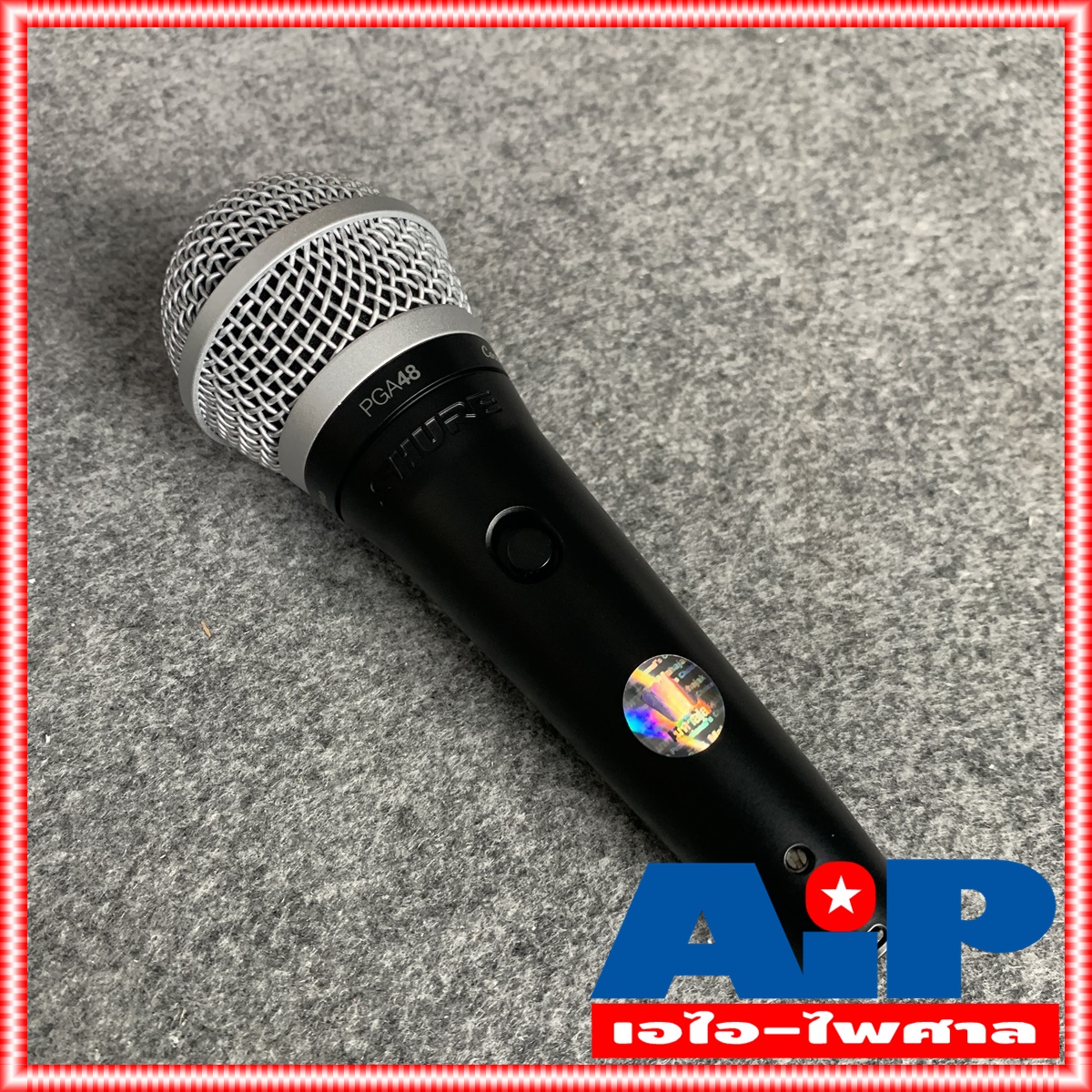 SHURE แท้ รุ่น PGA48-LC *แท้มหาจักร* PGA48 PGA-48 Dynamic Microphone +++ ชัวร์ ไมค์ ไมค์สาย ไมค์ร้อง