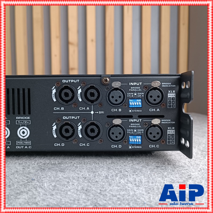 TADA PRO5.4 poweramp 4CH เพาเวอร์แอมป์ 4 แชนแนล กำลังขับ 4 x 450 วัตต์ ที่ 8 โอห์ม คลาส D Tada PRO-5.4 PRO 5.4 เอไอ-ไพศาล