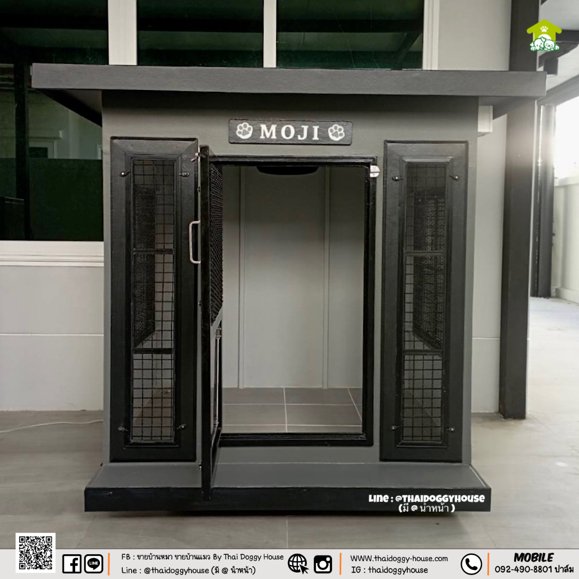 🏡 บ้านหมา บ้านแมว " 𝐁𝐎𝐗 𝐒𝐓𝐘𝐋𝐄 𝐁𝐘 𝐓𝐇𝐀𝐈 𝐃𝐎𝐆𝐆𝐘 𝐇𝐎𝐔𝐒𝐄