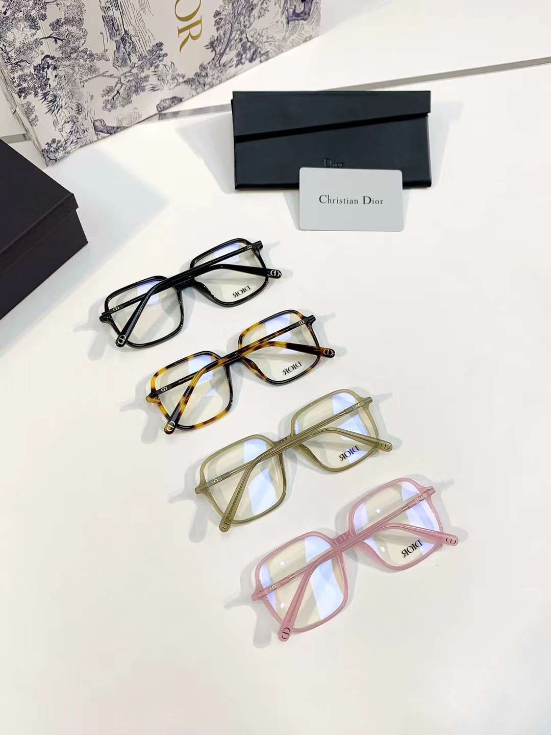**C** กรอบแว่นสายตา Dior กรอบ 53 mm มี 4 สีให้เลือก สินค้าใหม่ ของแท้