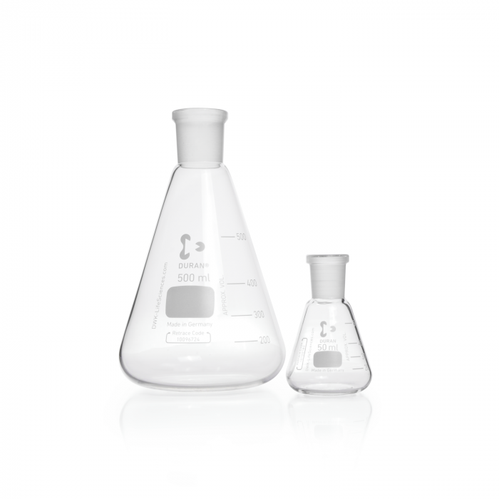 DURAN® Erlenmeyer Flask, with standard ground joint, 25-1000 ml