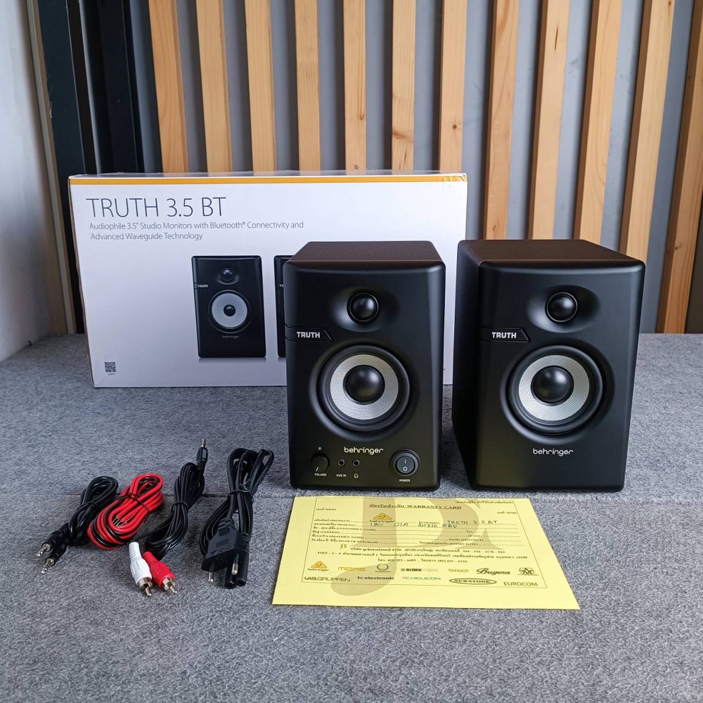 BEHRINGER TRUTH 3.5BT ตู้ลำโพงมอนิเตอร์+บลูทูธ TRUTH3.5BT TRUTH-3.5BT ลำโพง มอนิเตอร์ เอไอ-ไพศาล