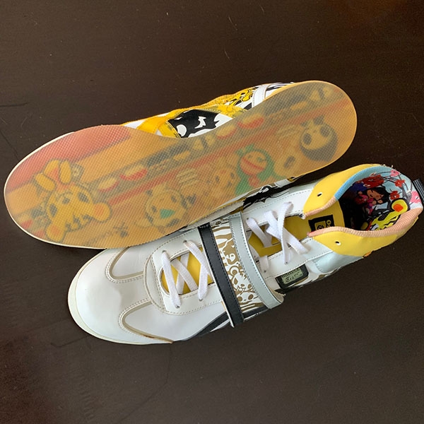 Onitsuka Tiger Tokidoki - White / Yellow Black (Hi) ทรงหุ้มข้อ Show Case