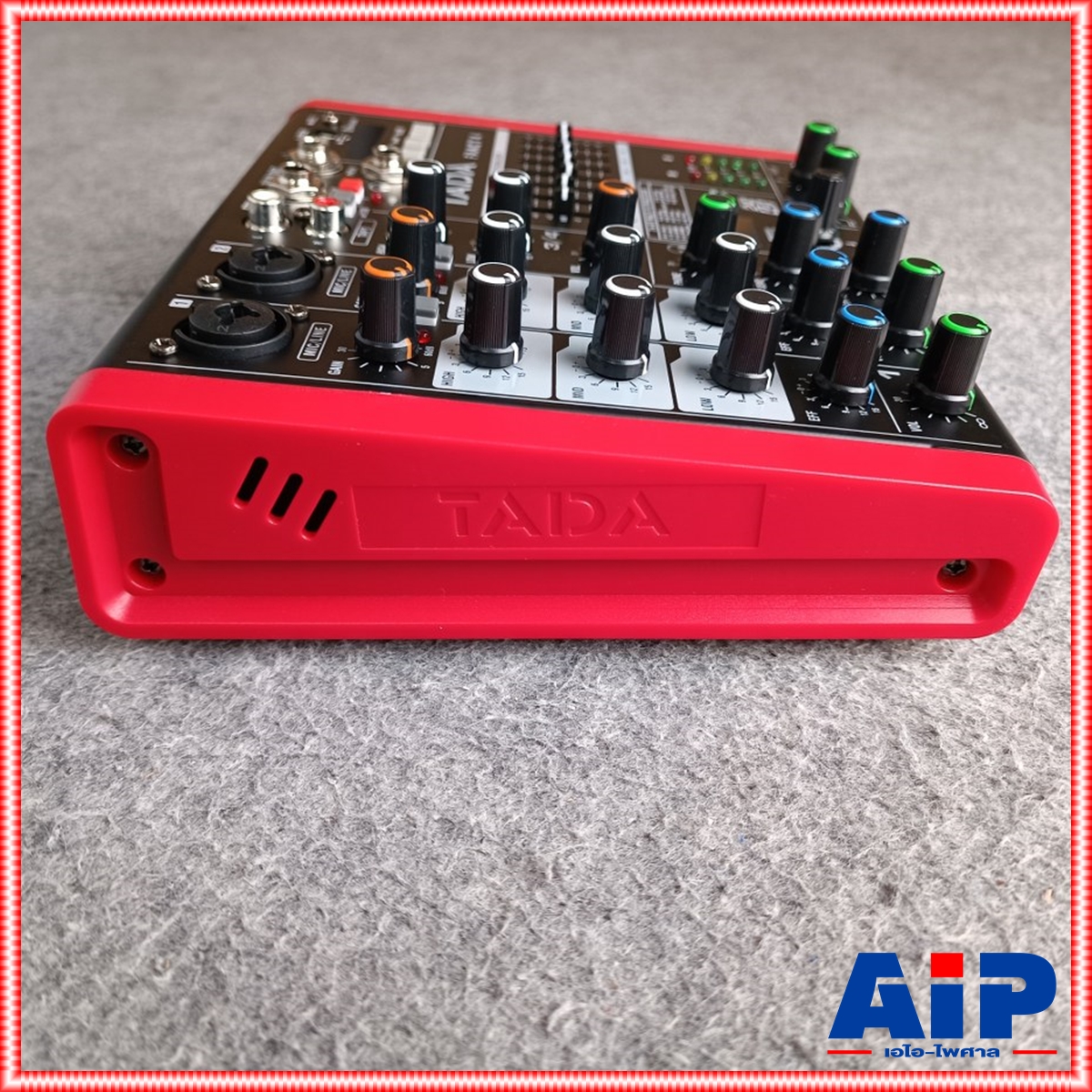 TADA FANCY-4 MIXER สีแดง มิกเซอร์อนาล็อก 4 ช่องสัญญาณ Bluetooth บลูทูธ เอฟเฟคแท้ ธาดา แฟนซี4 FANCY 4 FANCY4 เอไอ-ไพศาล