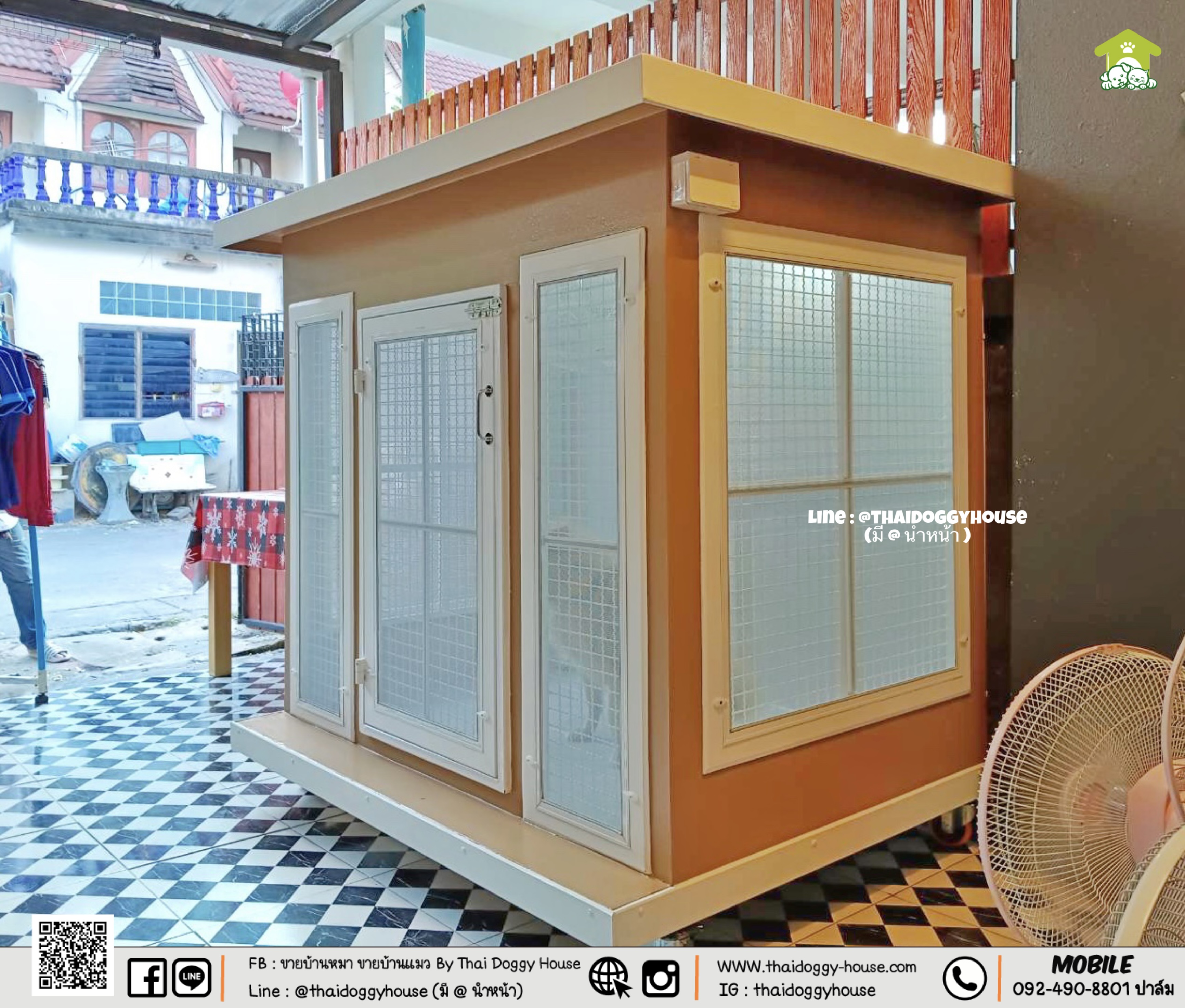 บ้านหมา บ้านแมว " 𝐁𝐎𝐗 𝐒𝐓𝐘𝐋𝐄 𝐁𝐘 𝐓𝐇𝐀𝐈 𝐃𝐎𝐆𝐆𝐘 𝐇𝐎𝐔𝐒𝐄 "